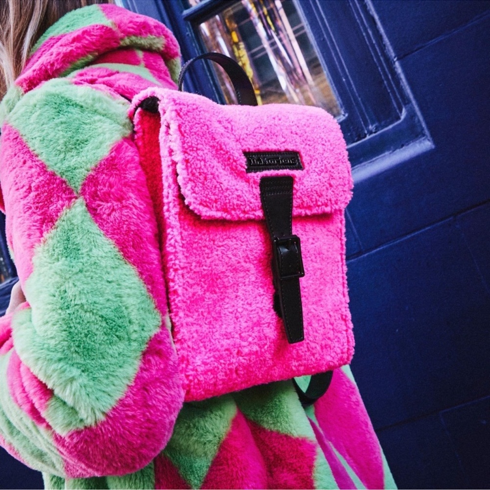 Dr. Martens Mini Faux Shearling Backpack